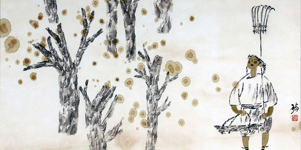 bwin必赢中国官网校庆60周年书画展（一）